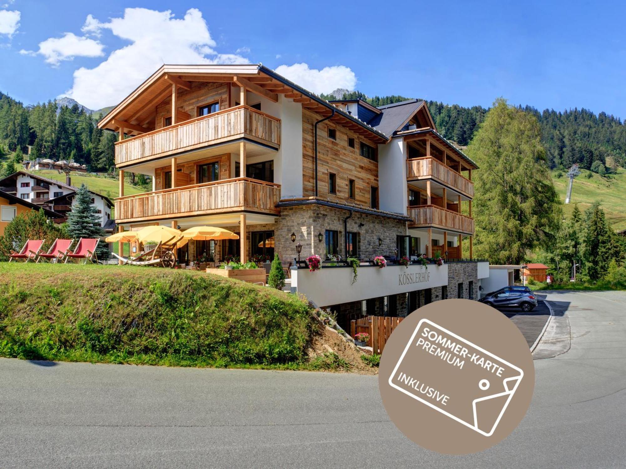 Kösslerhof Hotell Sankt Anton am Arlberg Exteriör bild